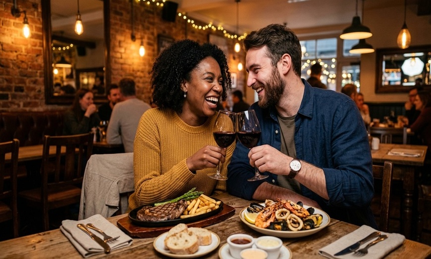Image 2: Up to 46% Off Steak, Seafood, and Drinks at Winter Inn