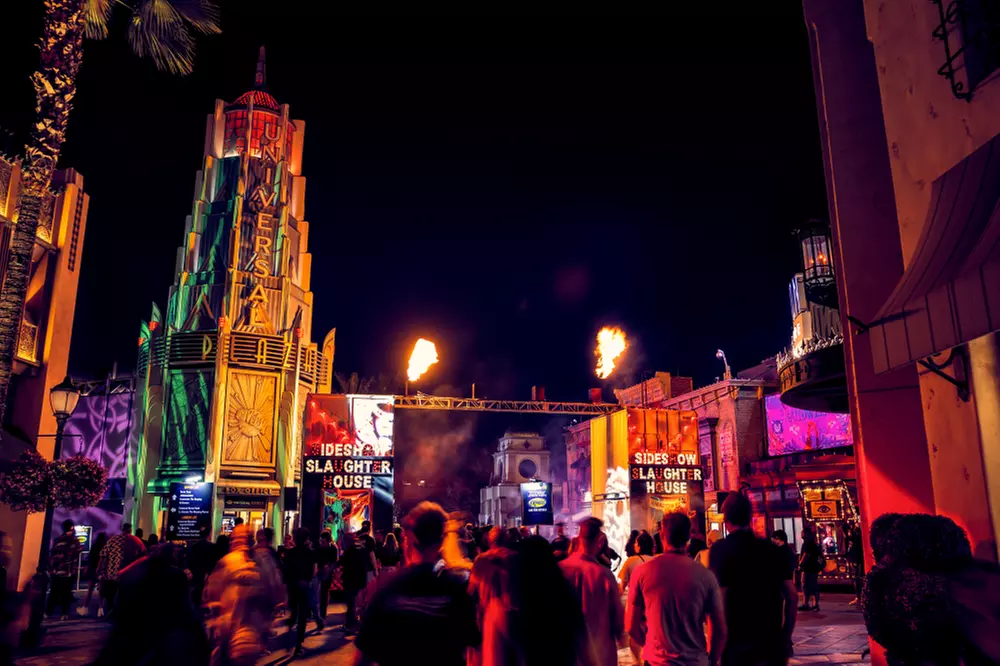 Halloween Horror Nights at Universal Studios Hollywood in California