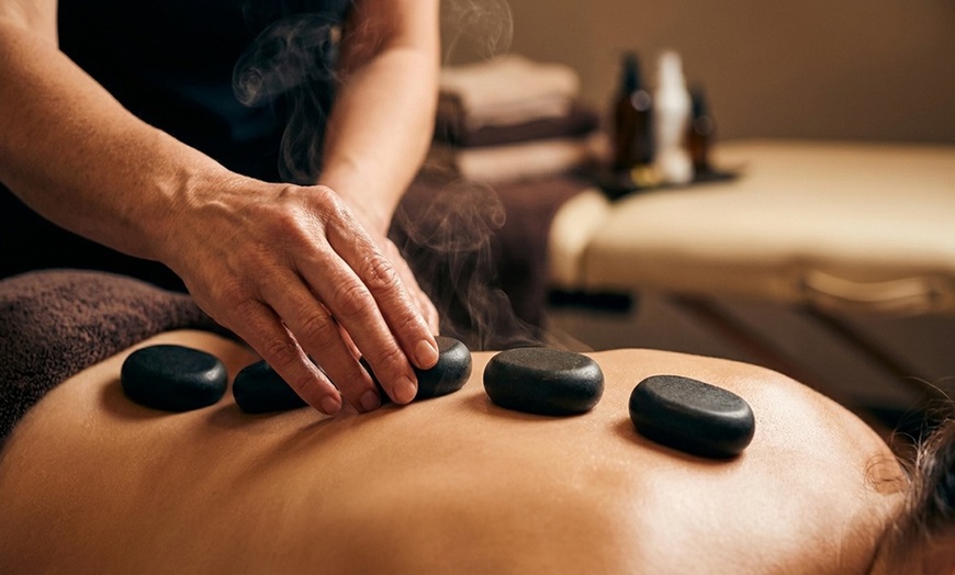 Image 7: 30 or 60 Min Foot Reflexology or Full‑Body Massage with Hot Stones
