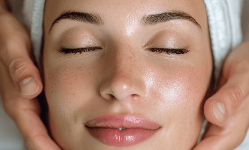 Image 2: Enjoy Butt Naked PGH's 60-minute facial with light therapy or enzyme peel, offering up to 30% off for glowing skin