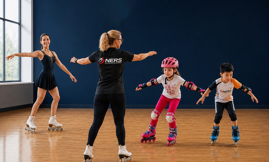 Image 2: Year-Round Inline Figure Skating Lessons for All Ages & Skill Levels