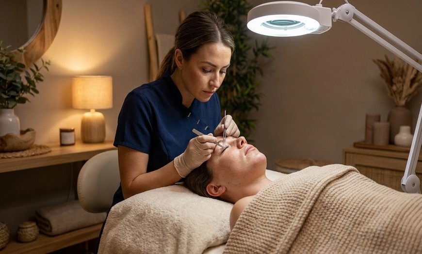 Image 2: Get Dramatic Lashes: Full Set of Mink Eyelash Extensions & 2-Week Fill