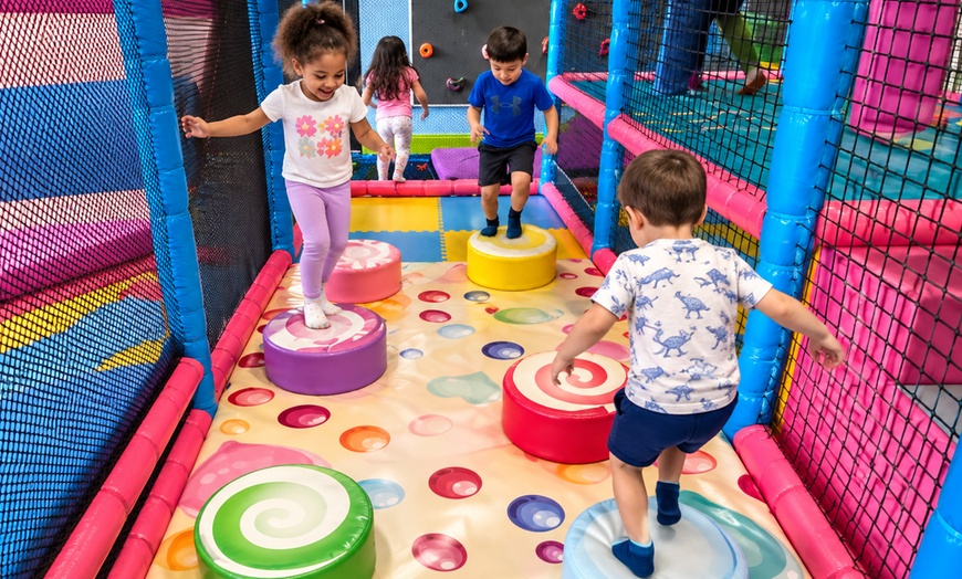 Image 3: Admission for One to Indoor Playground with Sandbox, Slides, and More
