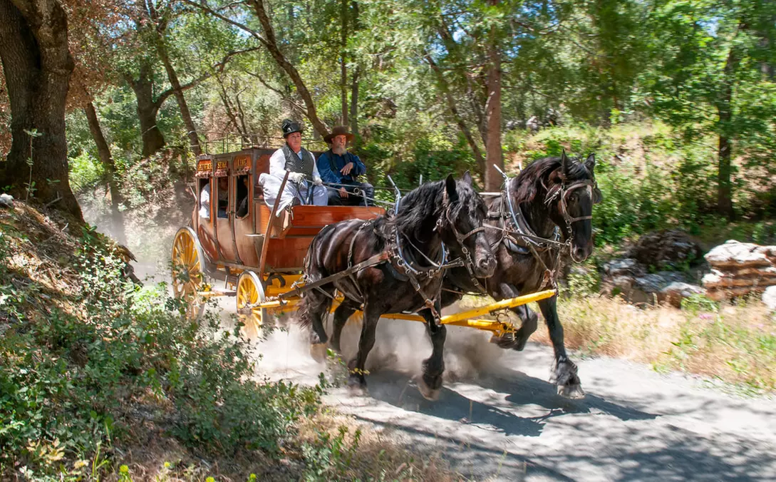 Wild West Stagecoach Rides – Columbia State Historic Park