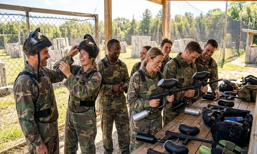 Image 2: All-Day Paintball Package at Operation Paintball 