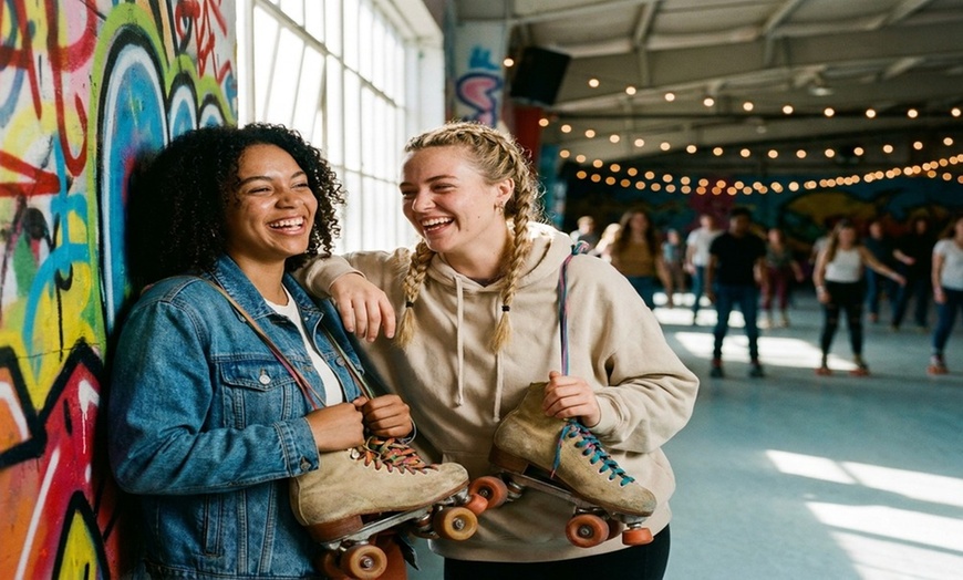 Image 3: Create Endless Fun: Unlimited Skating, Laser Tag, and Playground Time