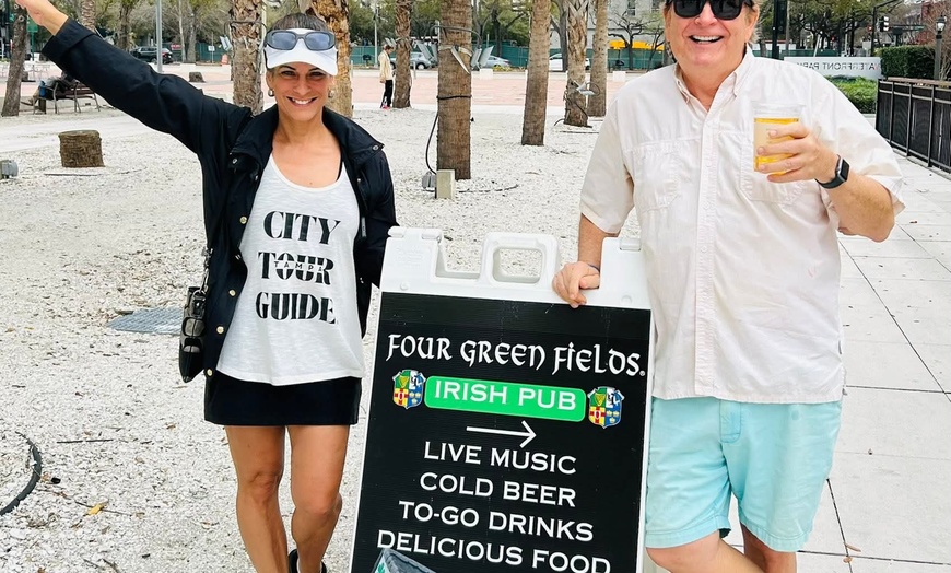 Image 3: Guided Golf Cart Tours: Explore Tampa Like a Local