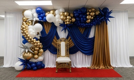6 ft Balloon Column (Organic Grab & Go Balloons) - Picture Perfect Events and Designs By Jessie James