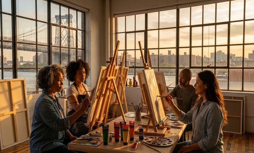Image 7: BYOB Painting Class Deals & Special Offers with Up to 28% Off
