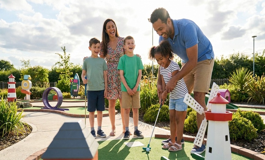 Image 2: Mini Golf & Arcade Deals at SacTown Family Fun