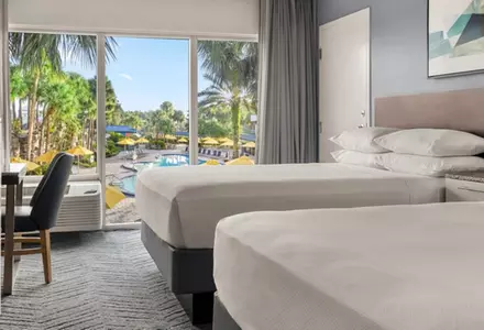 Guest Room with Two Queen Beds