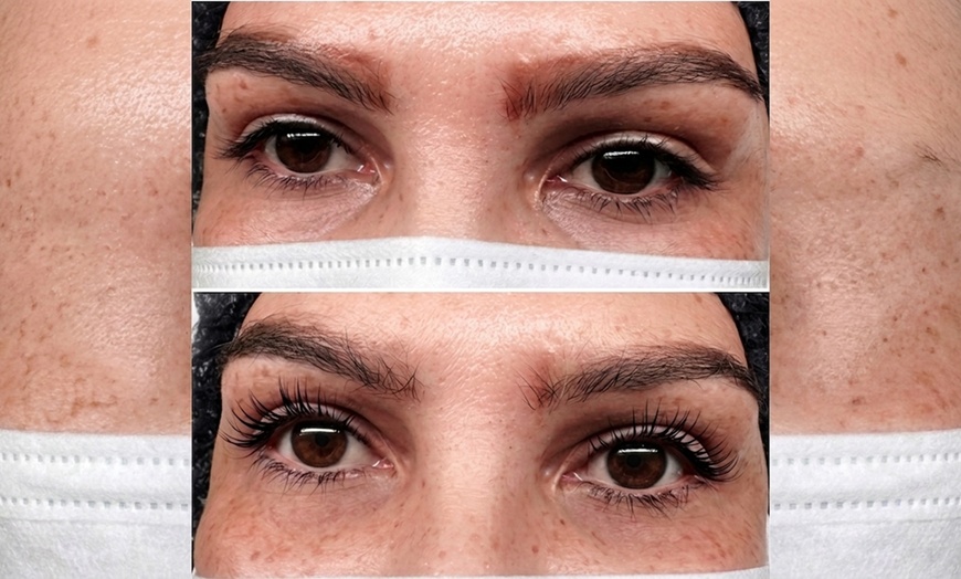 Image 2: Lifted Lashed with Eyelash Lift and Tint Treatments