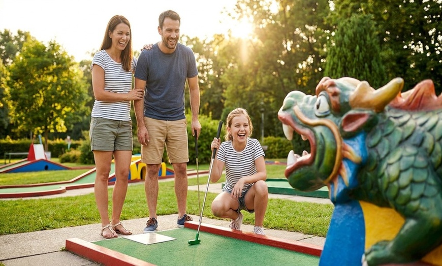 Image 4: Race into Excitement with Unique Go-Kart Tracks & Mini-Golf Fun!
