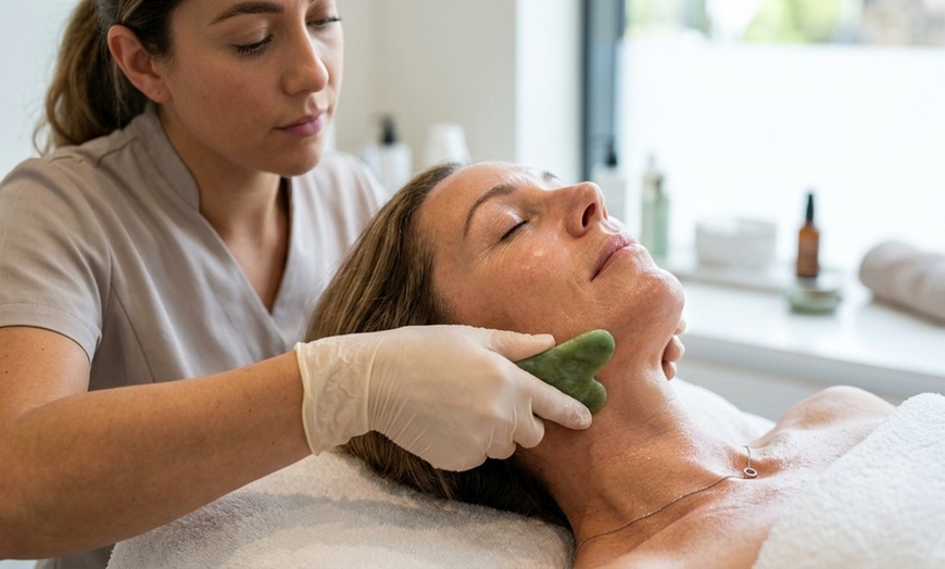 Image 5: Lymphatic Facial with Cupping, Sculpting Massage or Combo Options