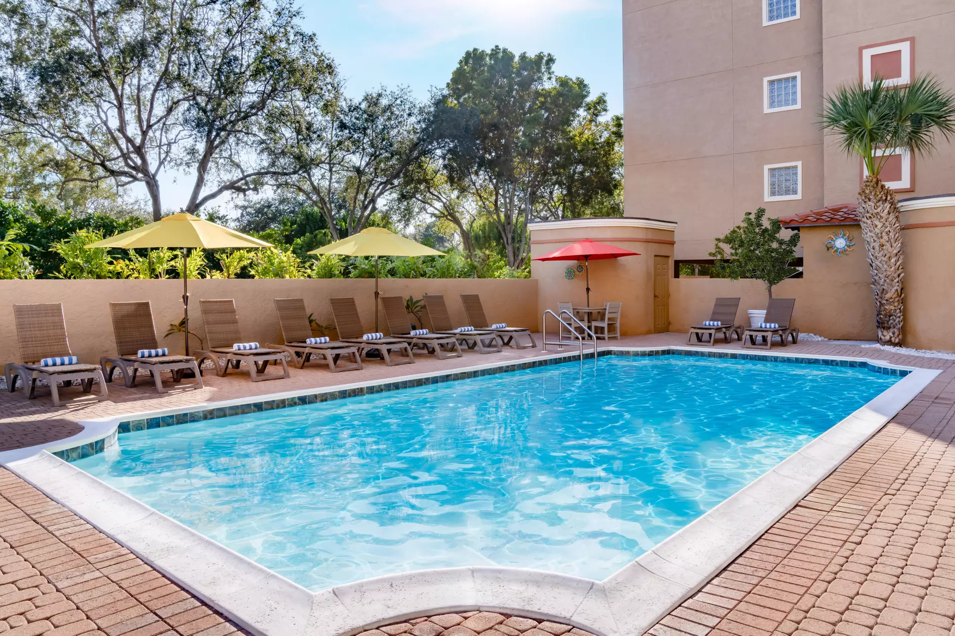 Sun deck / pool loungers