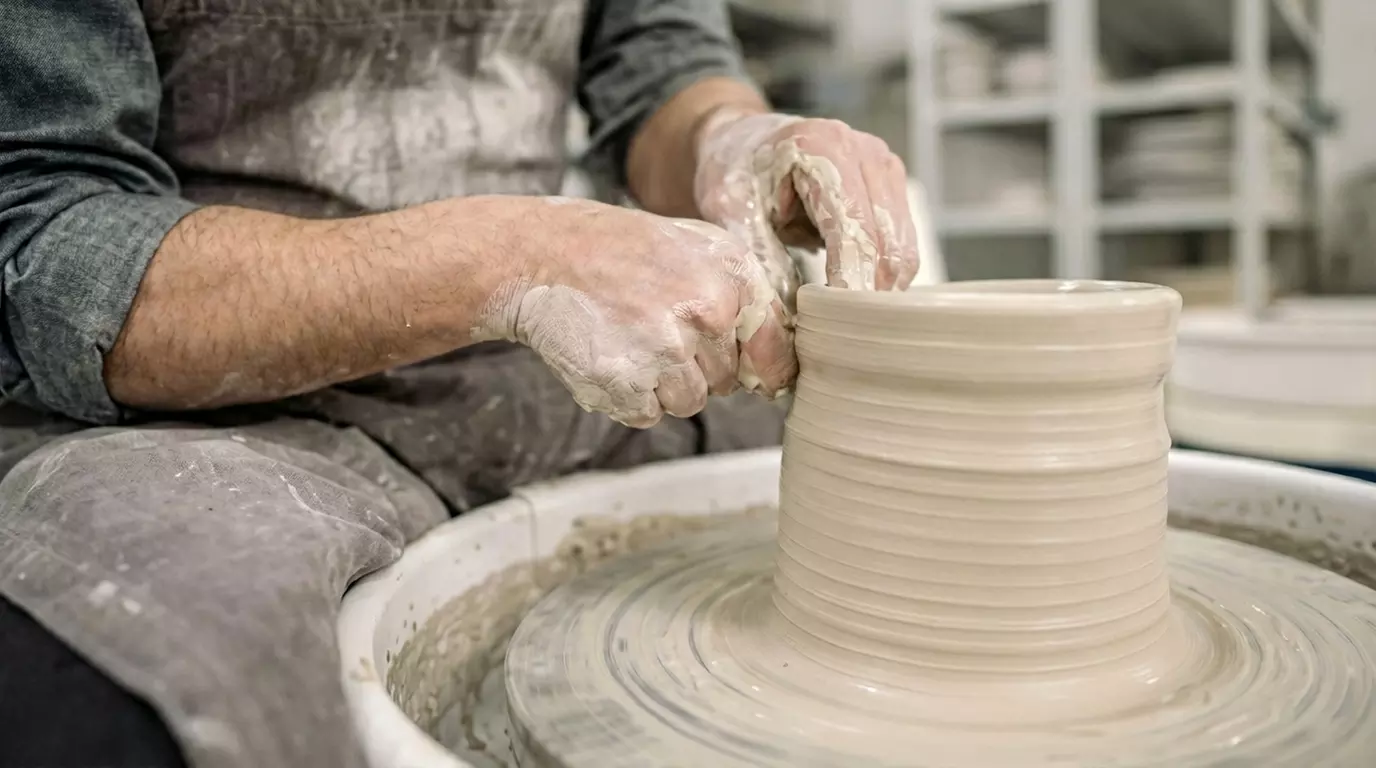 Taller de torno de 2 horas con decoración y esmaltado para 1 o 2