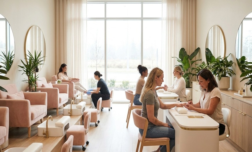 Image 3: Relaxing Mani-Pedi with Gel Polish or Classic Options