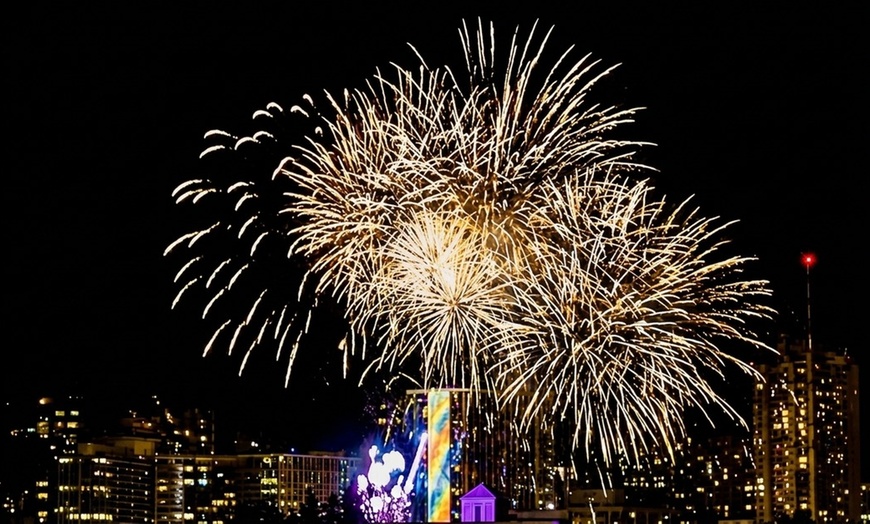 Image 2: Friday Night BYOB Fireworks Cruise with Waikīkī Ocean Views