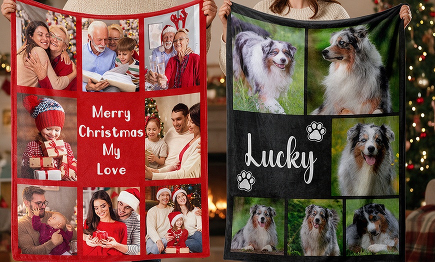 Image 14: Custom Photo Blankets from Justyling (Up to 91% Off)
