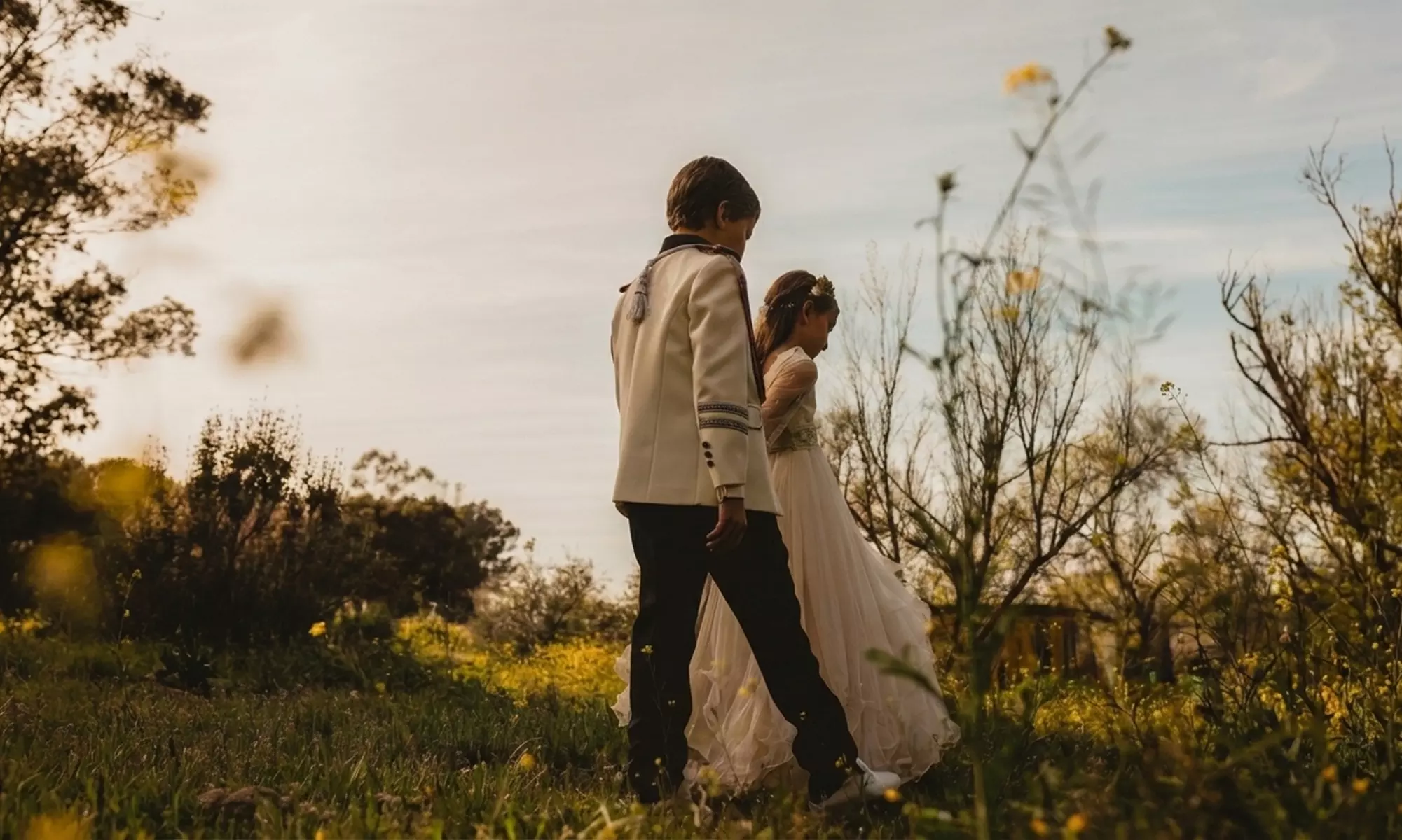 Sesión fotográfica de comunión en exterior con entrega digital