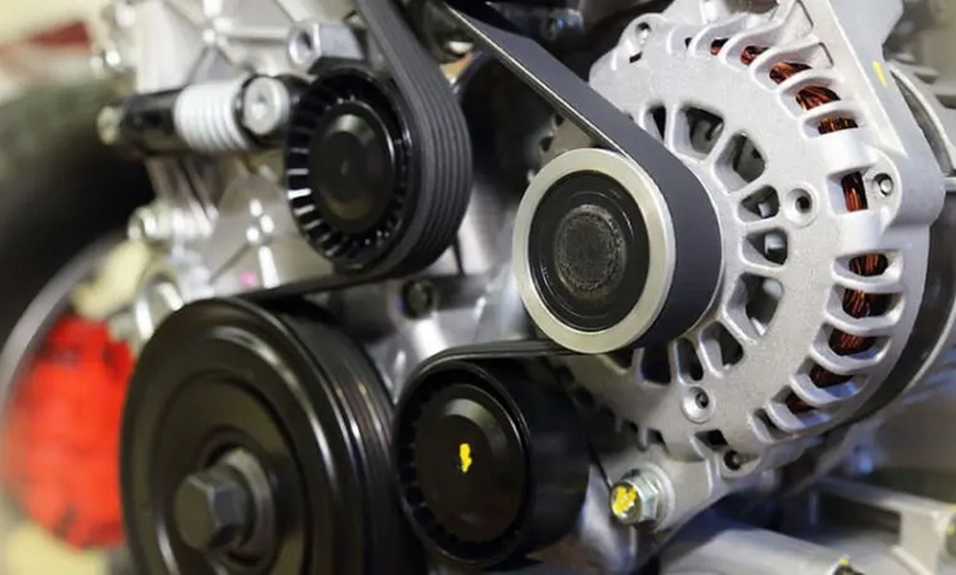 Image 2: Car Care Awaits: Full Synthetic Oil Change with Tire Rotation at Midas