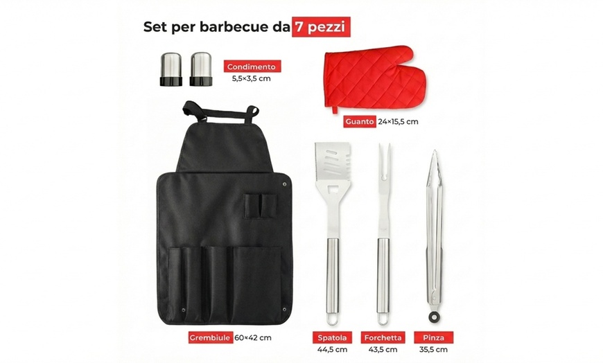 Image 5: Gamme d'accessoires de barbecue professionnels en acier inoxydable