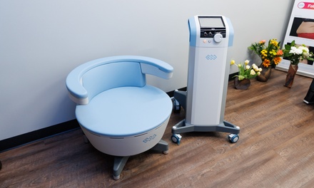Six Emsella Pelvic Floor Strengthening Sessions - Raw Aesthetics Wellness MED SPA