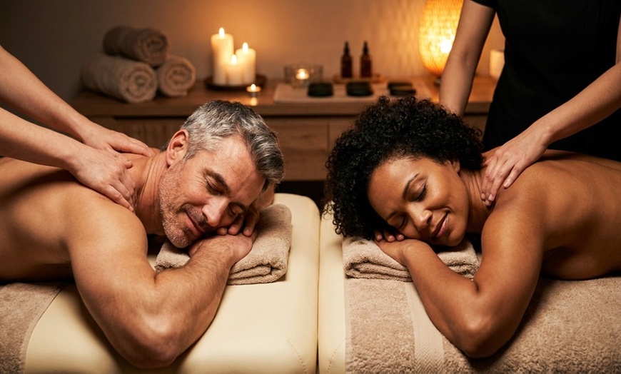 Image 2: Up to 56% Off on Couples Massage at Top Massage