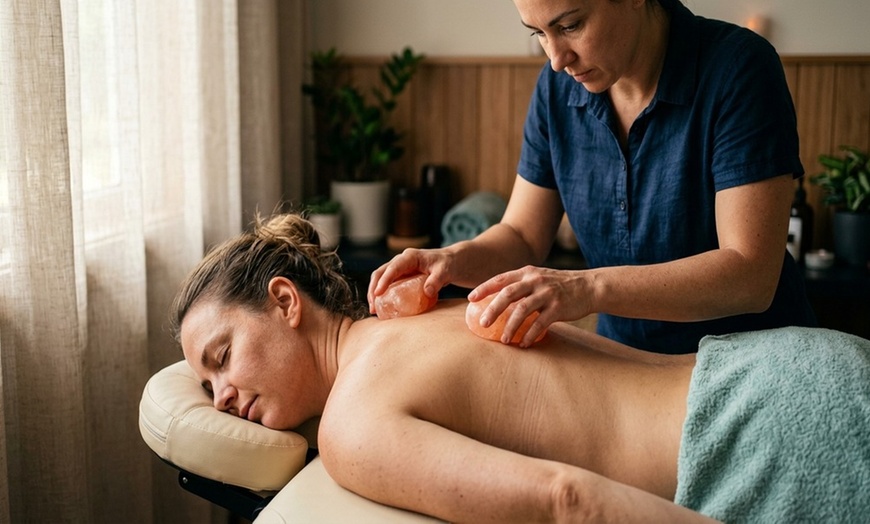 Image 6: Rejuvenate with One Tailored 60-Minute Full Body Massage with Himalayan Stones at Happy Feet Spa - Up to 26% Off