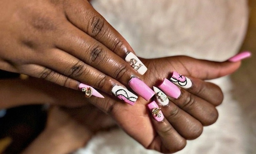 Image 2: Nail Art & Pedicure Options