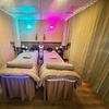 Image 1: Lux HeadSpa for 1-2 w/Upper-Back & Scalp Massage, Glass of Wine, Robes