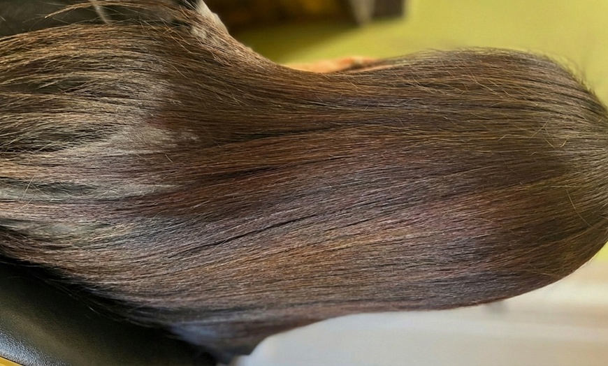 Image 2: Transform Your Hair with Shampoo, Blowout with Facial and More 