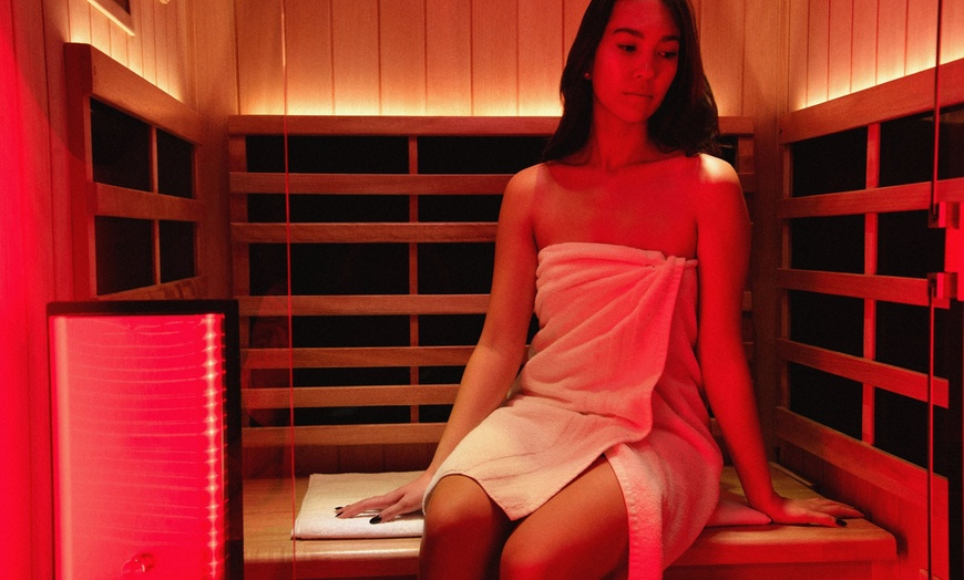 Image 2: Rejuvenate with Infrared Sauna & Cold Plunge Therapy