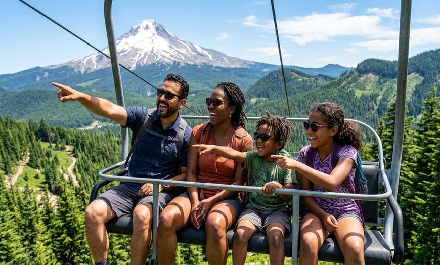 Image 4: Scenic Chairlift Ride for All Ages at Mt. Hood Meadows Ski Resort 