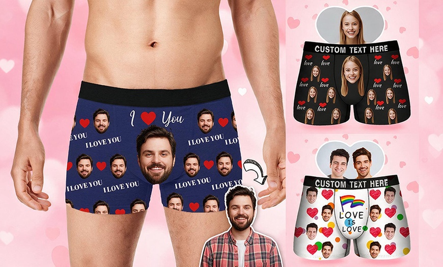Image 10: Up to 89% Off Custom Photo Underwear from Justyling