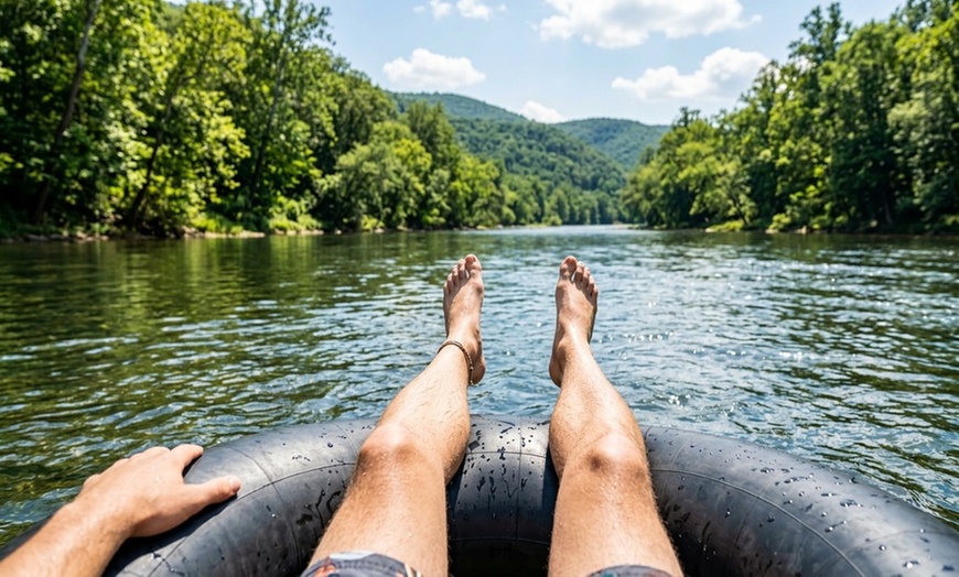 Image 4: Enjoy Lazy River Tubing on the Scenic Shenandoah