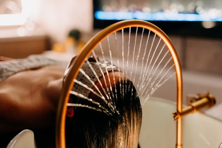 One 60-Minute Head Spa with Scalp Analysis and Neck Massage - Everblooming K Beauty Skincare
