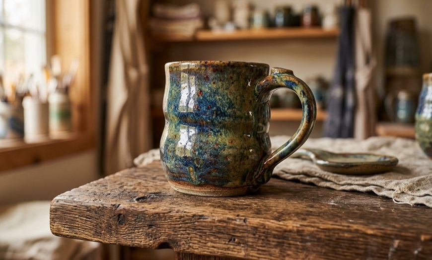 Image 4: 90 Minutes Pottery Hand Building Class: Create Your Own Mug