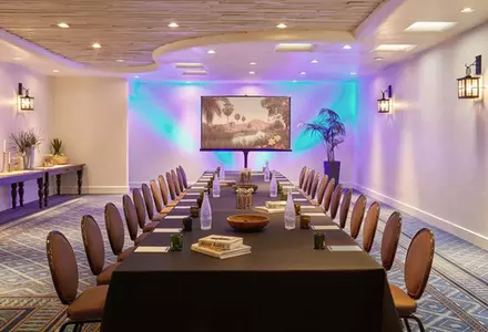 Business center and meeting rooms