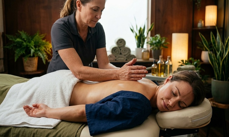 Image 2: Experience Full Body Massage with Fire Cupping and Hot Stones