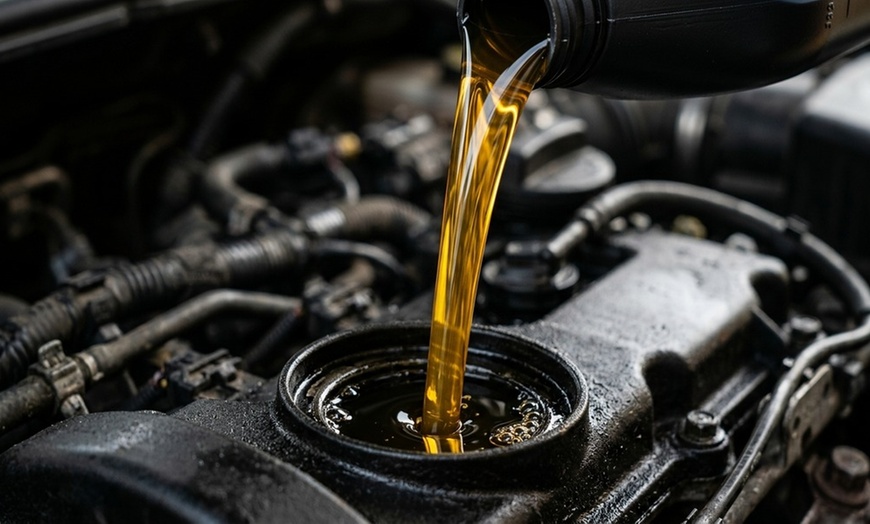 Image 2: Full Synthetic Oil Change with Filter — 5, 6, or 7 Quarts Included