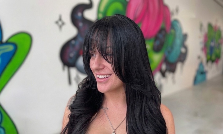 Image 4: Haircut and Deep Conditioning Treatments