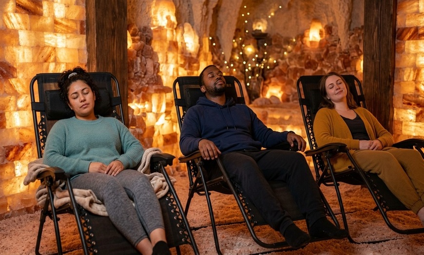 Image 6: One Salt Cave Session or One Month of Unlimited Salt Cave Sessions 