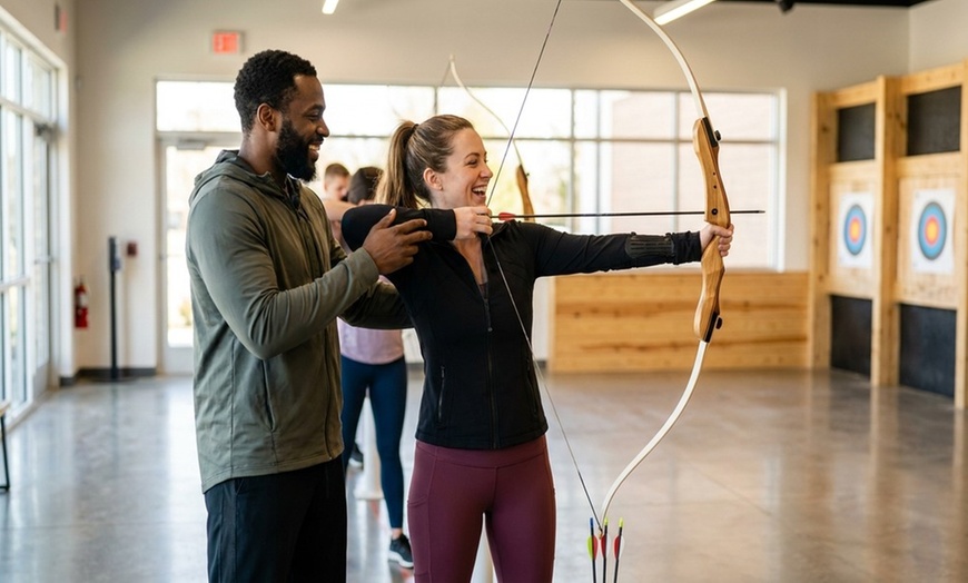 Image 3: Unleash your Inner Archer in a Climate-Controlled Lane!