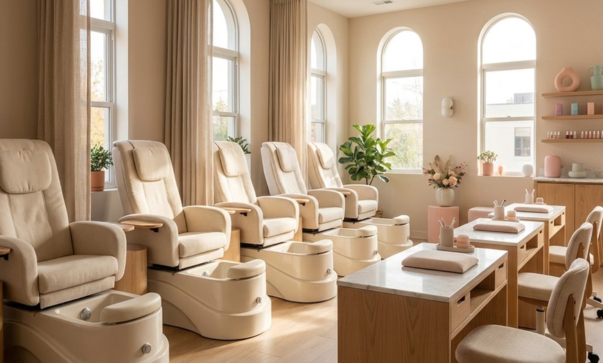 Image 2: Up to 37% Off on Nail Salon - Mani-Pedi at Sole' Nail Spa
