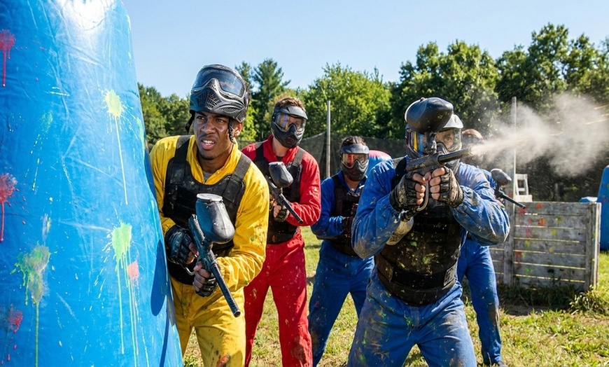 Image 2: Paintball Admission with Gear Up to 93% Off