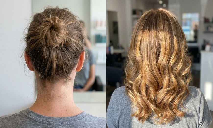 Image 8: Transform Your Look with a Haircut and Highlight Combo