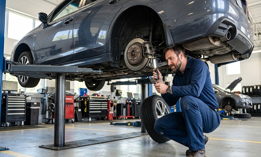 Image 2: Full Synthetic Oil Change w/ Car Wash & Brake Inspection at Valvoline Express Care