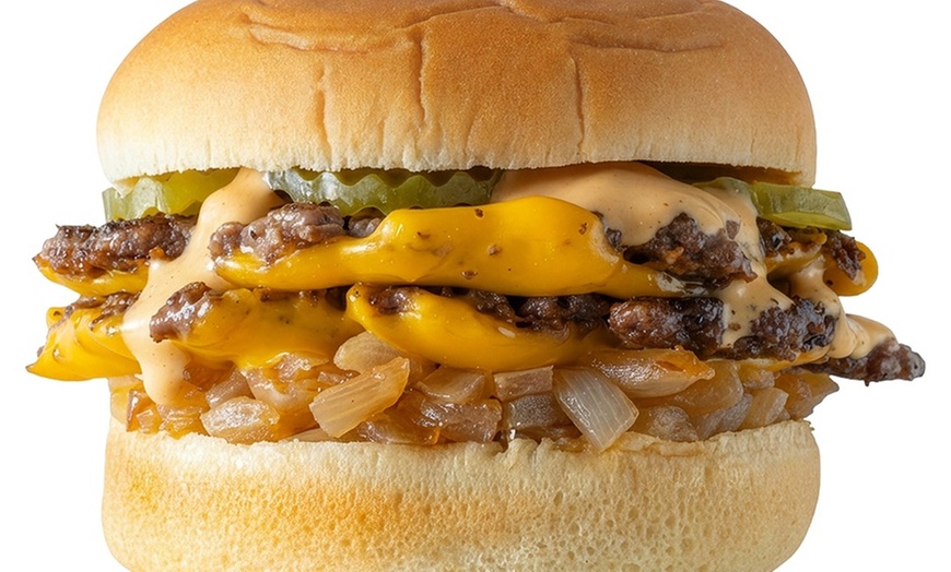 Image 2: Get a Taste of Tradition with Cheeseburger Meals at Fatburger!