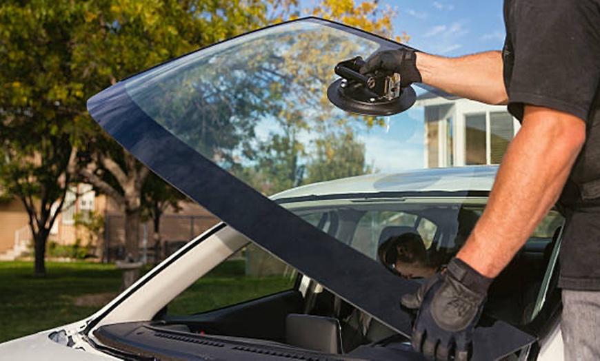 Image 2: Get a Full Windshield Replacement Easily at Your Location